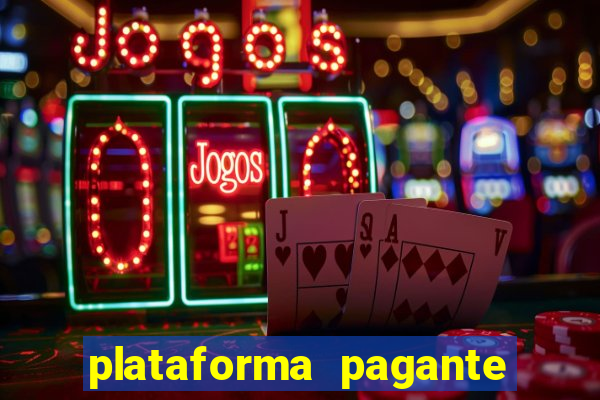 plataforma pagante fortune tiger